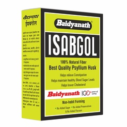 Baidyanath Asli Ayurved Isabgol, 50gm - Psyllium Husk Powder| Boosts Digestion | Constipation Relief Naturally | Rich Source Of Dietary Fiber Supplement