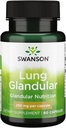 Swanson Raw Lung Glandular 250 Milligrammen 60 Capsules