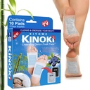 Kliffoo Detox Foot Patches for Remove Toxins,10 Pads Blueberry Deep Cleansing Foot Pad for Weight loss & Detoxification, Relieve Fatigue, Pain & Stress Relief Sleep feet Patch for Men & Women (Blueberry10 Pads)