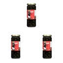 Neo Pitted Black Olives 450g l 1 Jar l Low Fat Ready-to-Eat Healthy Snack, Source of Fibre l Enjoy as Topping for Pizza & Pasta l 450g (Pack of 3)