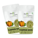 ManHar Organics Raw Pumpkin Seeds for Eating 2kg| AAA Grade Organic Pepitas | Healthy Snack for Daily Diet | Rich in Fibre & Natural Nutrition