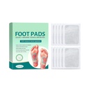 ROSLIE Herbal And Gentle Ingredient Detox Foot Pads (20 pieces), Natural Ingredients for Sleep Aid, Pain Relief, Toxin Removal with Bamboo Vinegar and Acupoint Micro-Massage Technology
