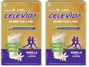 Celevida Protein Powder Drink for Diabetes Management by Dr. Reddy’s | Vanilla Flavour | No Added sugar | Plant based | For Sugar control, Weight Management & Immunity Support | 400gm BIB (Pack of 2)