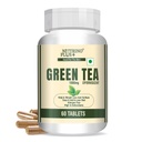 Green Tea Effervescent Tablets: Weight Loss, Skin Health, Antioxidants | Formulated in USA | 60 Tablets