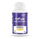 VITTUM MELATONIN 5mg | with Magnesium & Chamomile | Supports Sleep, Stress Relief, Anxiety Reduction & Jet Lag Recovery | 60 Tablets