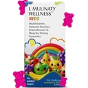 Kids Multivitamin Gummies - Immune, Brain & Muscle Support with Veg Omega-3, Vitamin A, C, D2, E, Zinc Folic Acid & Iron - Strawberry Flavor, No Added Sugar, Gluten-Free, Soy-Free - 30 Count Gummmies For Kids (2+Years)