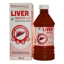 Patanjali Liver Health Liquid | Scientific Liver Wellness Formula with Aloe Vera, Amla, Giloy, Glutathione, Silymarin & N-Acetyl L-Cysteine | Supports Healthy Liver Function, Detoxification & Overall Well-Being (Pack of 1)