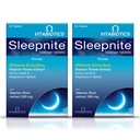 Sleepnite Tablets with Ashwagandha, Valerian extract, Magnesium & amino acids for sound sleep, calmness & feeling of relaxation|vegetarian 30 tablets (Pack of 2)