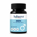 Men Daily Wellness Tablet for Energy, Stamina & Vitality | Ayurvedic Formula with Ashwagandha, Shilajit, Guduchi, Gokshura & Amalki | Supports Immunity, Gut & Heart Health | 30 Tablets