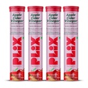 The Plant Fix Plix L-Carnitine ACV Effervescent Tablets Helps To Turn Food Into Energy | 15 capsules, Pack Of 4, 4 count