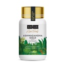 Kapiva Ashwagandha Gold Capsules, 183rd day harvested Potent Nagori Ashwagandha With Gold, Shilajit | Helps in Stress Management, Improve Energy and Stamina | For Men & Women (30 Capsules)