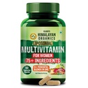 Vlado’s Himalayan Organics Liposomal Multivitamin for Women with 75+ Ingredients | Vitamin B1, B2, B3, B5, B6, B9, B12, C, D3, E, K2, Biotin, Calcium, Magnesium, Iron, Zinc | 9+ Powerful Blends | Energy, Immunity, Hair Skin & Nails Support | 60 Veg Capsules
