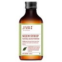Jiva Neem Syrup 100% Ayurvedic Formula | Purifies Blood & Improves Circulation | Helps With Acne, Pimples, Itching And Blisters | Controls Body Heat -200ml (Pack of 1)
