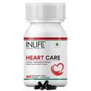 INLIFE Heart Care Supplement, Arjuna Moringa Ashwagandha, 60 Veg Caps