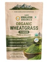 Vlado's Himalayan Organics Natural Organic Wheatgrass Powder | USDA Certified I Wheat Grass Powder | Organic Wheatgrass Juice | Ayurvedic Support For Natural Detox | Immunity Booster | Herbal Supplement - 100g