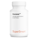Supersmart - Keranat (Geavanceerde Formule met Biotine) - Hair Supplement for Volume & Growth - Hair Loss Vitamines Niet-GMO en Glutenvrij - 60 Softgels