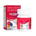 I M Activ Multivitamin Tablets for Women | Daily Nutrition With Vitamin C, B3, E, Isoflavone, Ginseng Ext. & Mineral Blend | For Energy, Immunity & Metabolism Support | 30 Tablets