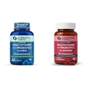 Carbamide Forte Multivitamin Tablet For Men For Immunity And Strength & Multivitamin Tablets for Women With 43 Ingredients | 60 + 60 Tablets