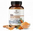Sea Buckthorn Berry Powder Capsules | Natural Source of Omega-7 with 3, 6 & 9 | Supports Hair, Skin & Heart Health & Antioxidants – Daily Wellness (30)