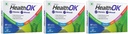 Health OK Multivitamin Tablets with Natural Ginseng & Taurine - Daily Energy, Alertness & Immunity Support with Vitamin C, D & Minerals (30 Tablets, Pack of 3 x 10s)