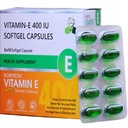 KORMESIC VITAMIN E 400 (Pack of 50 Capsule) For Face and Hair, Antioxidant Support and Immunity Booster Controls Wrinkling, Skin Dehydration