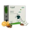 R3SET Vitamin C Gummies for Immunity, Skin Health & Glow - 30 Servings