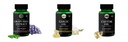 Grape-seed-extract-60-vegetarian-capsules, Garlic-oil-vegetarian-capsules, Castor-oil-vegetarian-capsules Combo | Convenient Nutrition & Wellness Routine | Multi-Product Pac