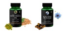 Fenugreek-oil-vegetarian-capsules, Black-seed-oil-capsules Combo | Convenient Nutrition & Wellness Routine | Multi-Product Pack