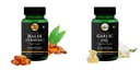 Haldi-oil-vegetarian-capsules, Garlic-oil-vegetarian-capsules Combo | Convenient Nutrition & Wellness Routine | Multi-Product Pack