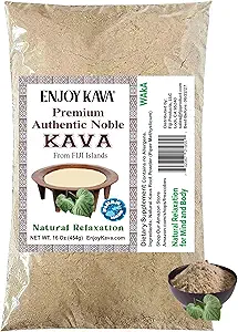 FIJI'S #1 AAA grade Waka Kava poudre de racine - 1 LB-100 % Noble Kava poudre de fidjian Kava pure racine de fidjian Kava