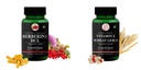 Berberine HCl Vitamin E Wheat Germ Oil Wellness Daily Vitality |60 CAPSULES