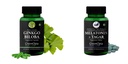 Ginkgo Biloba Melatonin 10mg With Tagar 250mg Tablets Wellness Daily Vitality 60 CAPSULES
