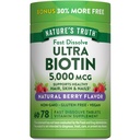 De waarheid van de natuur Biotin 5000mcg 