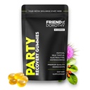 Party Recovery Gummies Detox, Hydration & Energy Boost with Electrolytes & Matcha 