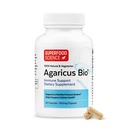 Agaricus Bio 600 mg, Natural Killer Cell Activity -USA-Grown Biologische Agaricus Blazei Murill Mushroom voor Immune Support, Lever & Cellular Health, Hoge Beta Glucon Supplementen, 60 Caps