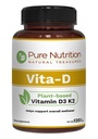 Pure Nutrition Vita D3 K2 - Vitamine D3 K2 supplement op basis van planten 