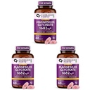 Carbamide Forte Magnesium Glycinate for Women 1682mg | Magnesium supplement for women with Vitamin D3 & B12 | High Absorption Formula For Muscle Recovery, Sleep & Bone Health | 60 Veg Tablets