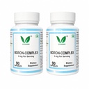 VITARUHE® Triple Boron Complex 6 mg Supplement (Pack of 2) | 180 capsules | Vegetarian, Non-GMO & Gluten Free | Triple Action Boron Citrate, Boron Glycinate, Boron Asparate