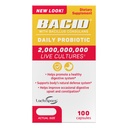 Bacid Daily Probiotic met Bacillus Coagulans, Dieetsupplement voor de spijsvertering, 100 capsules
