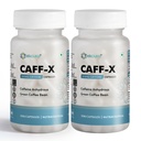 Caff-X Energy Boost Capsules | 200mg Caffeine for Focus, Mental Alertness & Performance | Green Coffee Bean Extract for Metabolism & Fat Burning | Supports Physical Endurance & Weight Management - 60 Veg Capsules (Pack of 2)