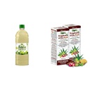 AVG Amla Vital Green Juice (1000ml) from Fresh & Green Amla, Immunity Booster, Powerpacked with Vi | AVG Health Organics Triphala Vital Plus - Herbal Supplement for Weight Loss, Improves Digestion 1L