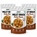 3x 50g Nutty Masala Millet snack
