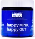 Swanson WIO Happy Mind, Happy Gut Stress Support, Digestieve Ondersteuning, Probiotica Promote Gut Microflora, Beter, Cognitieve Gezondheid, Wellness, 30 Veggie Capsules (30-Dag Supply)