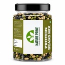 Nature Prime Protein Beans | High Protein Roasted Beans | Healthy Crunchy Snack | Rich in Plant Protein & Fiber | Gluten Free | Ready to Eat | 200g