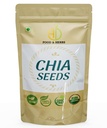A D Food & Herbs Chia Seeds Raw Healthy Snack for weight loss super food (100)