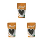 Nurito Dried Fruits Nuts And Seeds (Sabja/Basil Seeds, 250g) (Pack of 3)