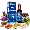 Sansu Liver Detoxan Juice - 500ml | Advanced Liver Cleanse & Detox Formula | With Milk Thistle, Radish Powder, Kutki, Punarnava & Green Turmeric | Anti-oxidant Rich Supplement With 6 Ayurvedic Herbs | Liver Care Supports Fatty Liver Management & Detoxn | 100% Natural & Sugar-Free