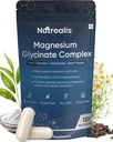 Magnesium Glycinate 400mg | 120 Veg Capsules | Chelated Magnesium Supplement with L-Theanine, Chamomile & Black Pepper | Supports Sleep, Stress & Muscle Recovery