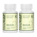 Menoveda Aadya Multivitamin for Women -30 Tablets (Pack of 2) Ayurvedic Multi Vitamin Supplement for Immunity, Energy & Hormone Balance | Daily Women’s Vitamins for General Wellbeing | Herbal Nutritional Support
