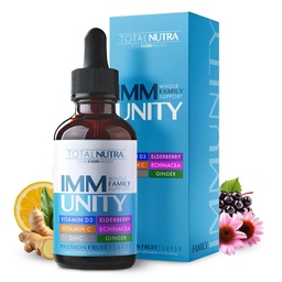 Total Immune 6-in-1 Liquid Multivitamine Supplement 